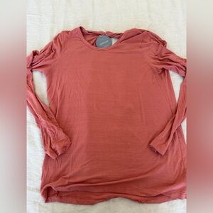 All in Motion Women's Rust Long Sleeve Top